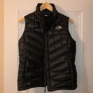 North Face 550 Goose Down Fill Black Vest